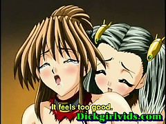 Busty hentai shemale fucked and gangbanged